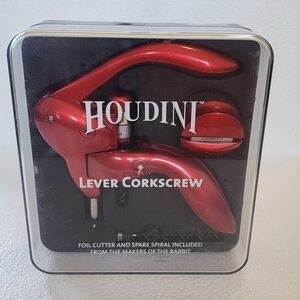 Metro Houdini Corkscrew Gift Tin – Black